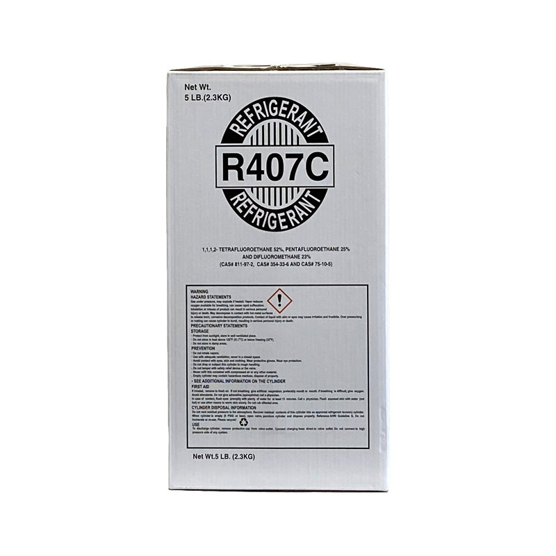 R-407C Refrigerant 5 lb. cylinder