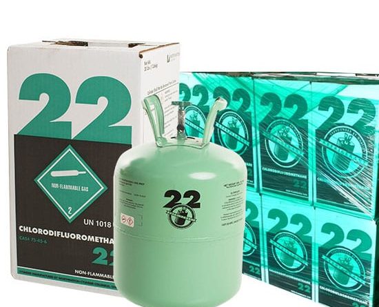 Refigant Box R-22 Refrigerant 30 lb. cylinder
